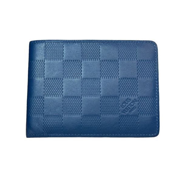 LOUIS VUITTON Damier Infini Multiple Wallet Neptune - Picture 1 of 14